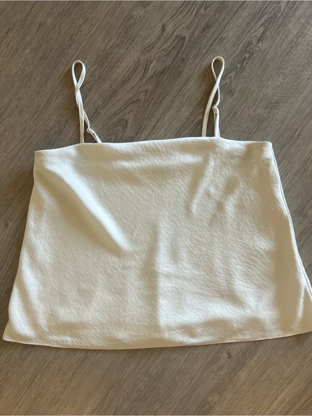 Dotti Cream Adjustable Spaghetti Strap Camisole
